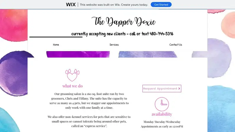 The Dapper Doxie grooming preview