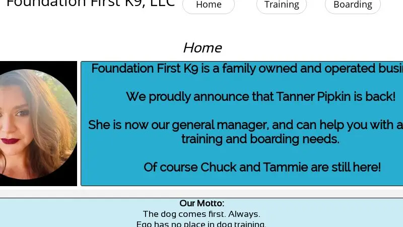 Foundation First K9 preview