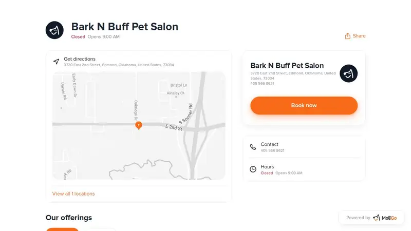 Bark N Buff Pet Salon preview