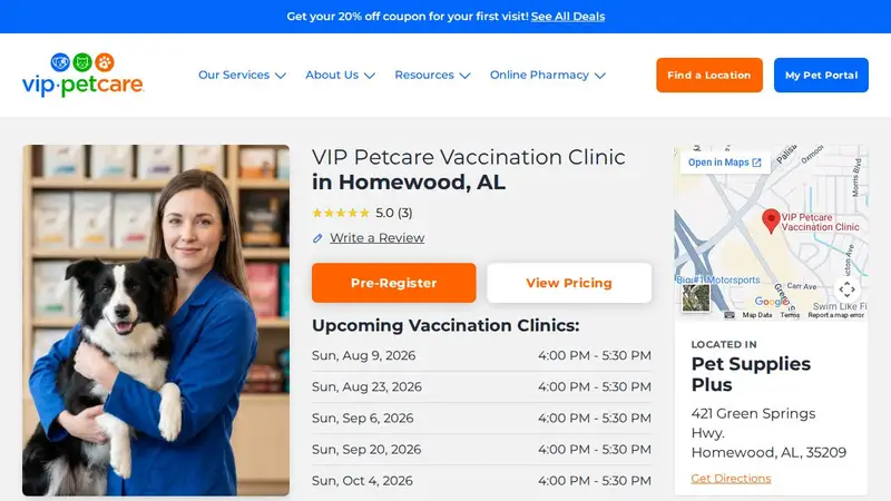 VIP Petcare Vaccination Clinic preview