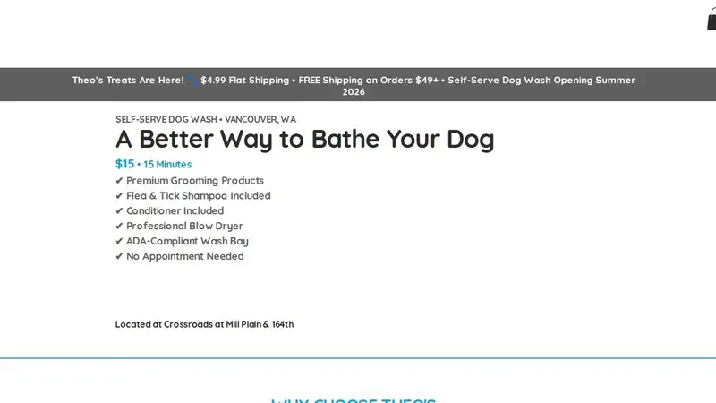Theo’s Self Serve Dog Wash Vancouver WA preview