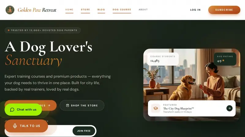 Golden Paw Retreat preview