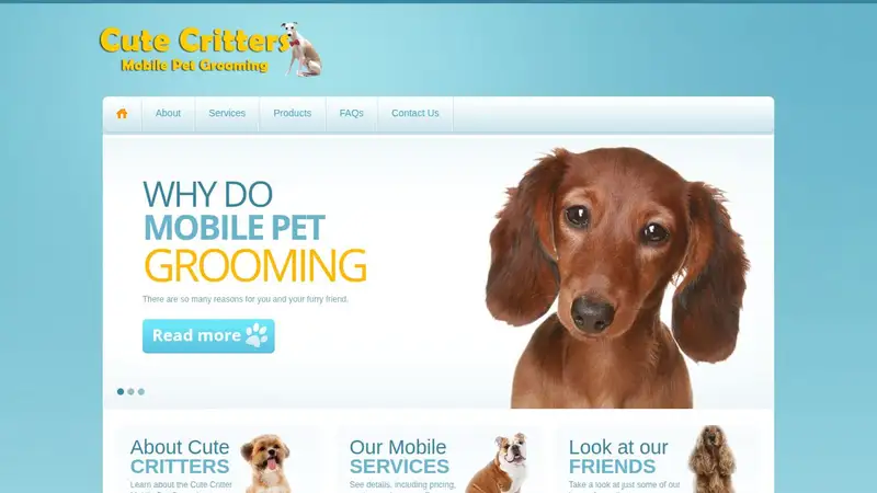Cute Critters Mobile Pet Grooming preview