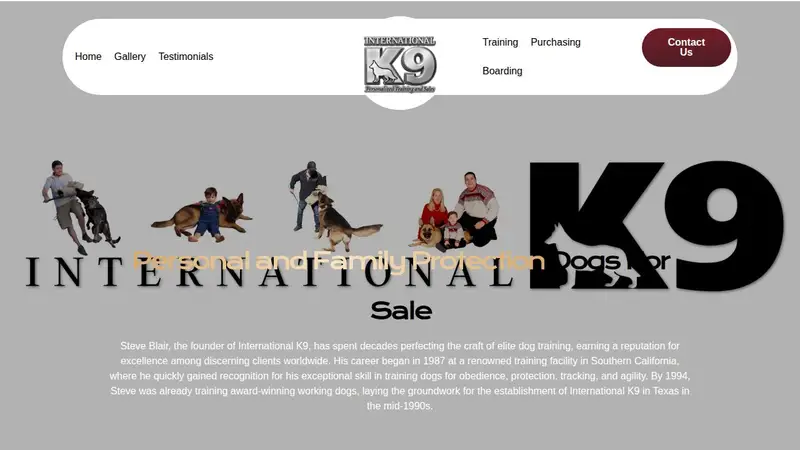 International K-9 preview