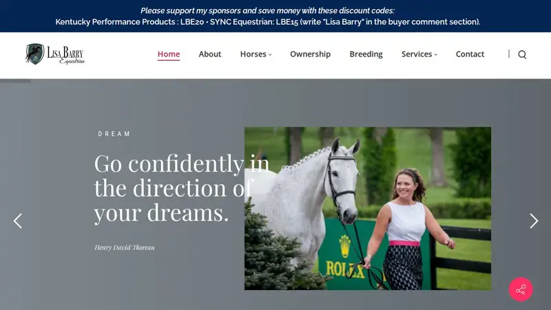 Lisa Barry Equestrian preview