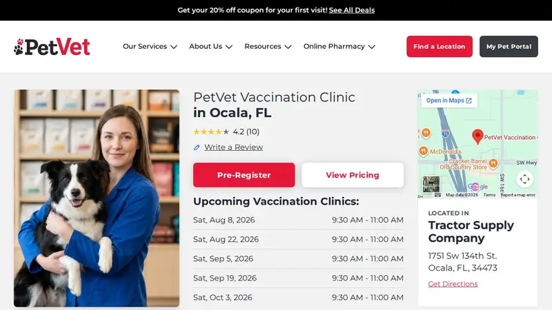 PetVet Vaccination Clinic preview