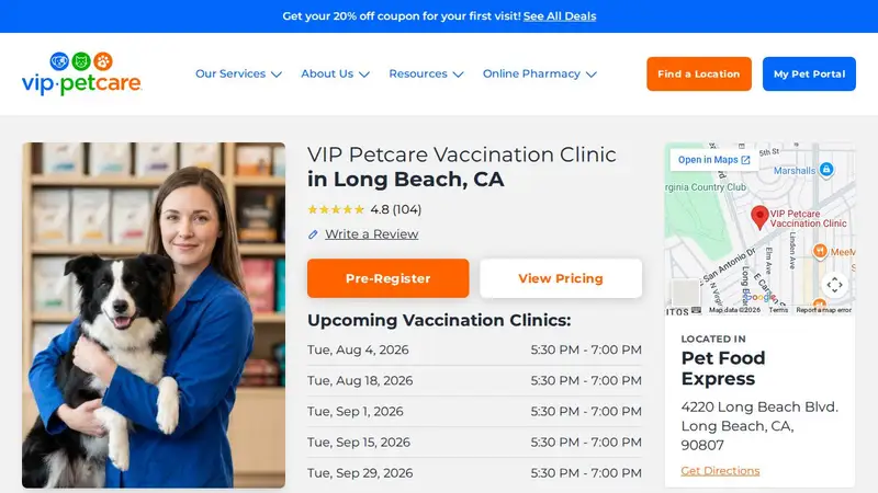 VIP Petcare Vaccination Clinic preview
