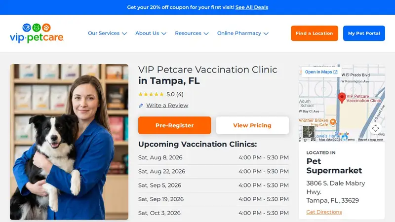 VIP Petcare Vaccination Clinic preview