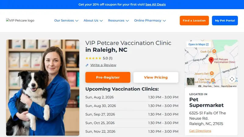 VIP Petcare Vaccination Clinic preview