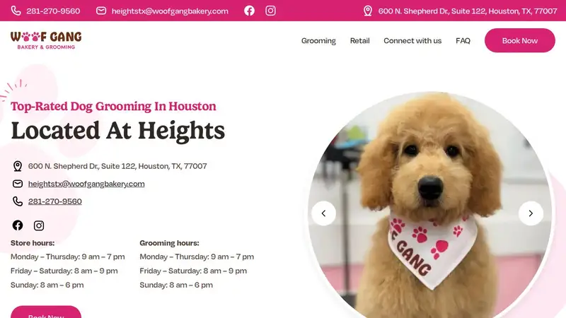 Woof Gang Bakery & Grooming Heights preview