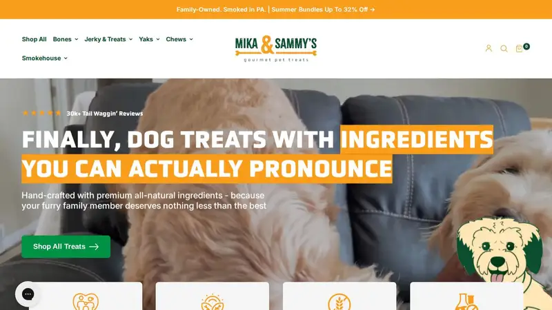 Mika & Sammy's Gourmet Pet Treats preview