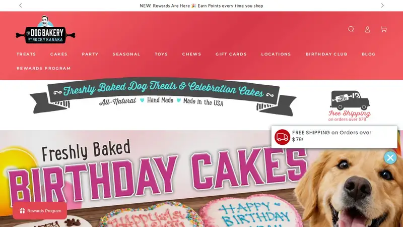 The Dog Bakery - Fresh Baked Treats, Dog Birthday Cakes & Healthy Food preview