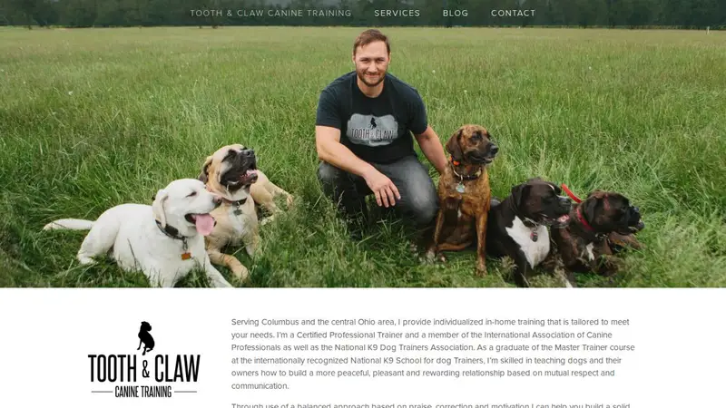 Tooth & Claw Canine Training preview