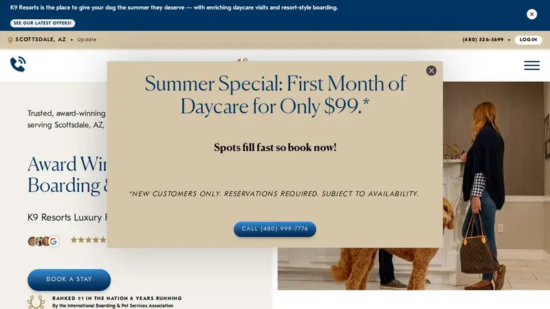 K9 Resorts Luxury Pet Hotel Scottsdale preview