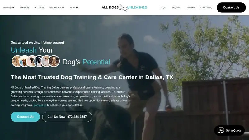 All Dogs Unleashed Dog Training Dallas preview