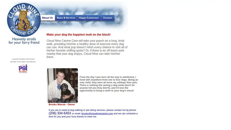 Cloud Nine Canine Care preview