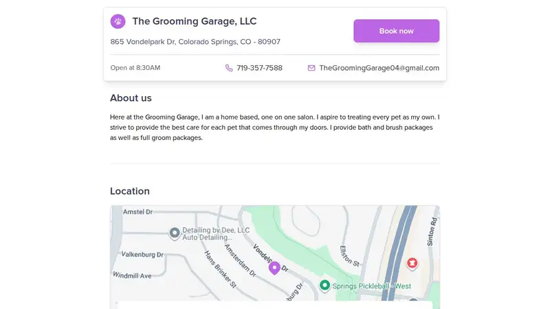 The Grooming Garage preview