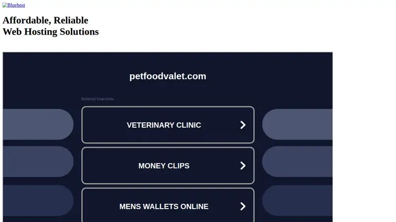 Pet Food Valet preview