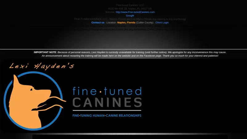 Fine-Tuned Canines LLC preview