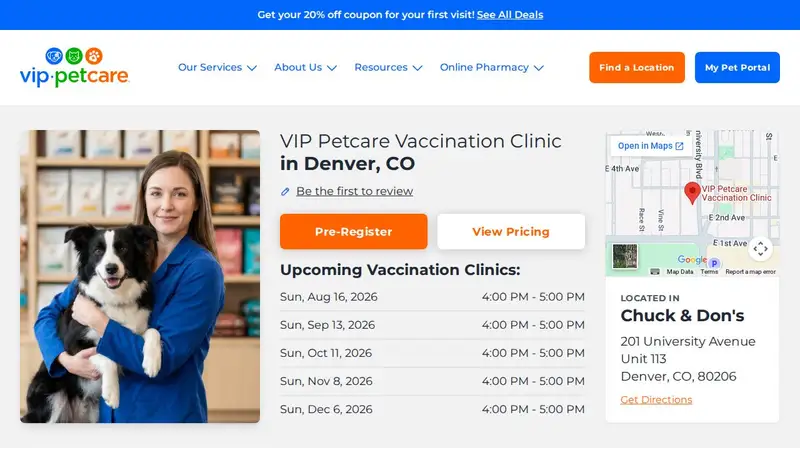 VIP Petcare Vaccination Clinic preview