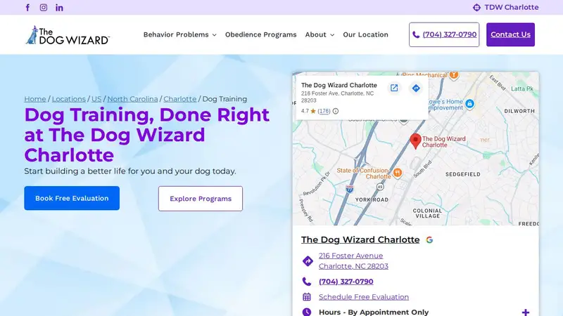 The Dog Wizard Charlotte preview