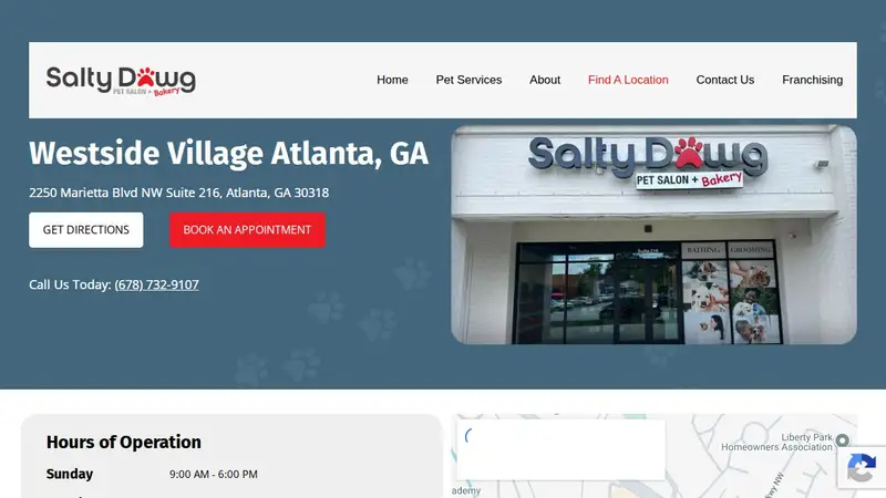 Salty Dawg Pet Salon + Bakery - Westside Atlanta preview
