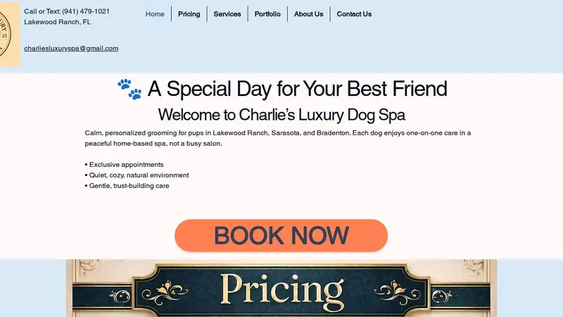 Charlie’s Luxury Dog Spa preview