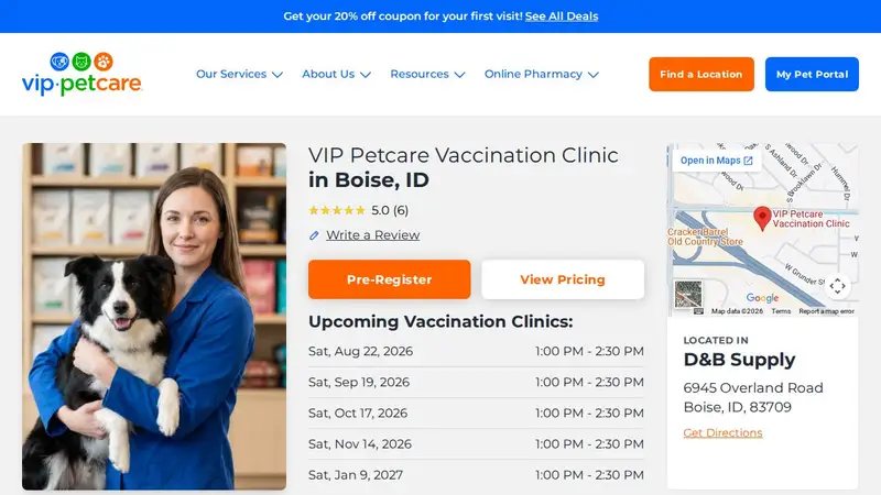 VIP Petcare Vaccination Clinic preview