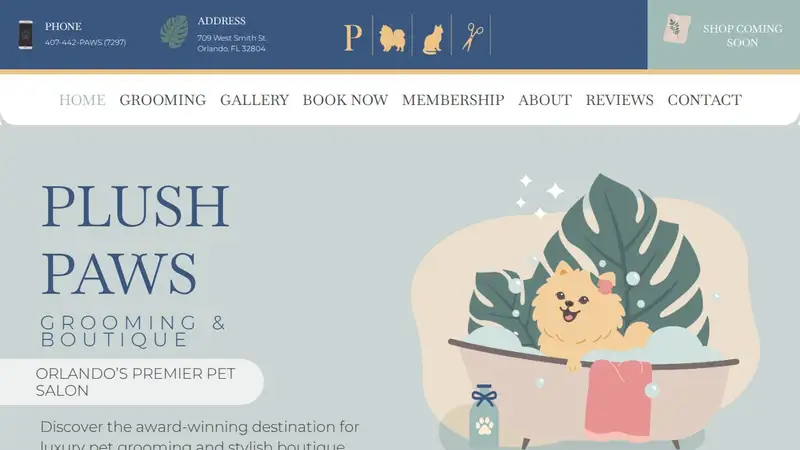 Plush Paws Pet Salon preview